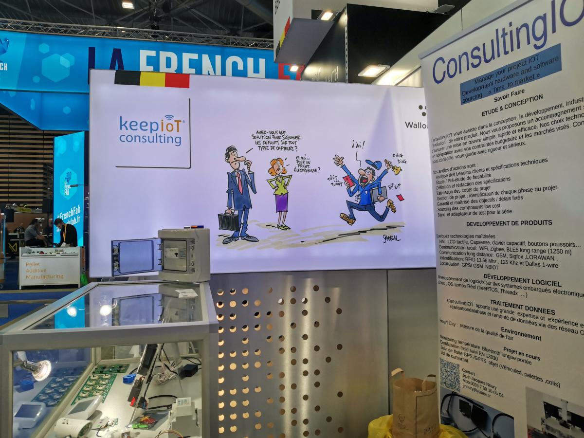 Stand KeepIoT Global Industries Lyon 2023