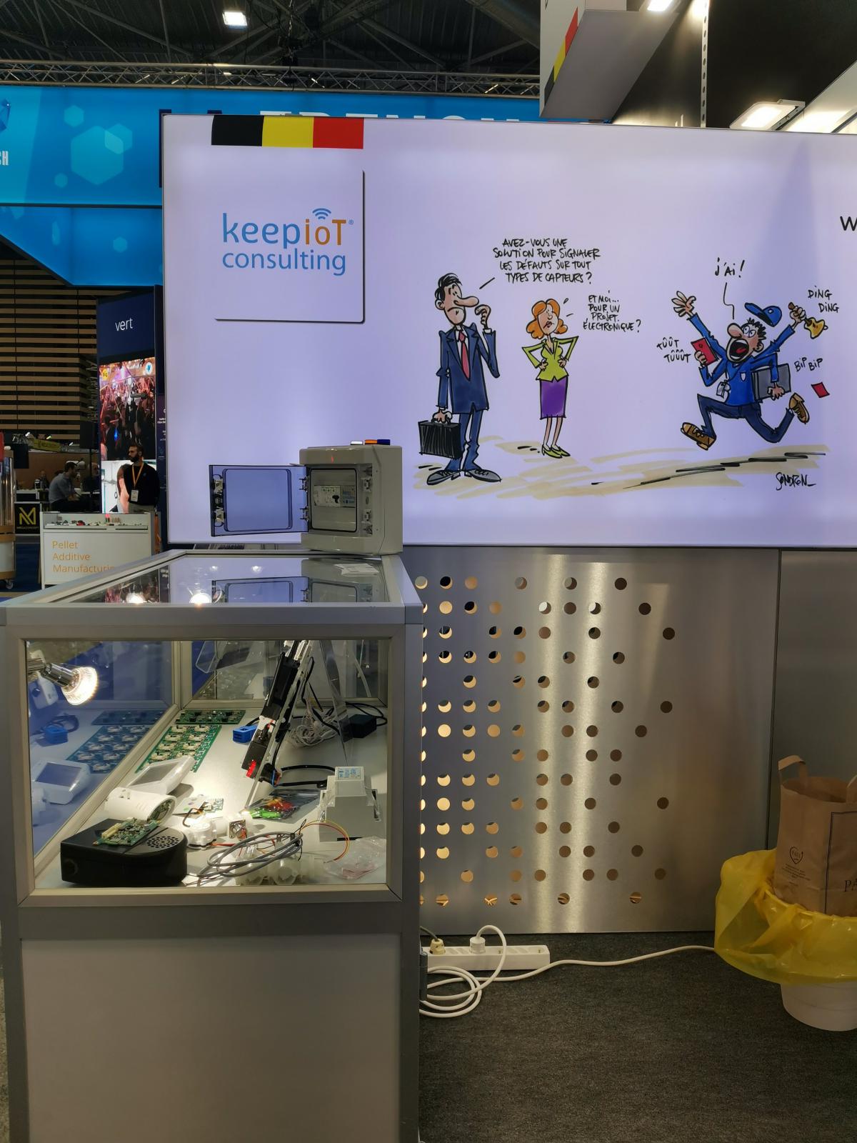 Stand KeepIoT Global Industries Lyon 2023